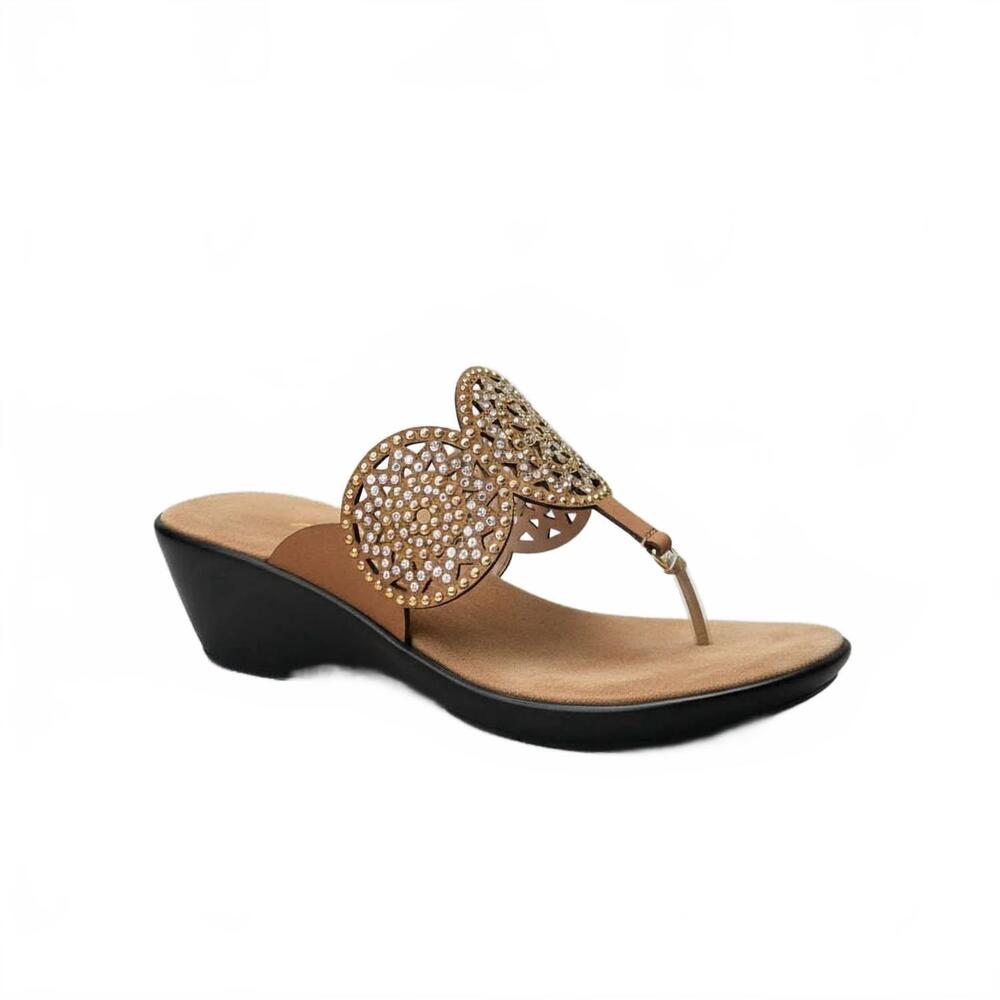NEW ONEX women's alfie toe thong sandal in tan